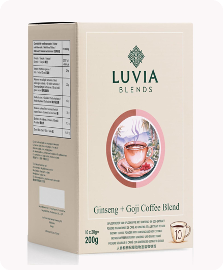 Mélange de café instantané Ginseng - Goji